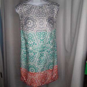 The Limited Pastel Colorblock Shift Dress XS - Easter Dress (1195)